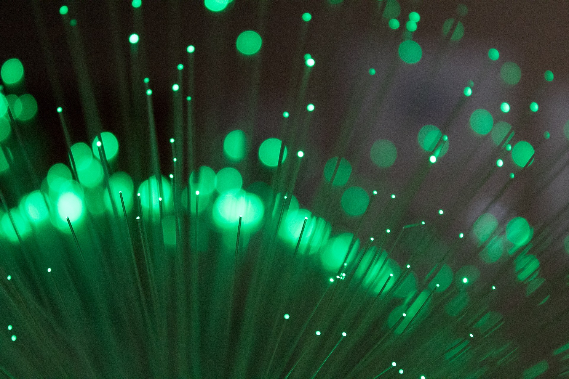 green fiber optics