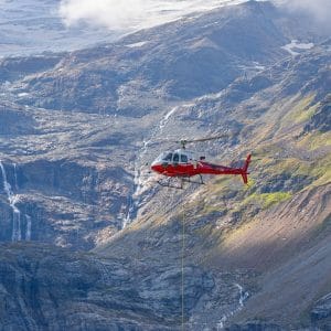 GCI TERRA helicopter refueling
