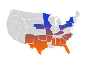 windstream fiber broadband growth map