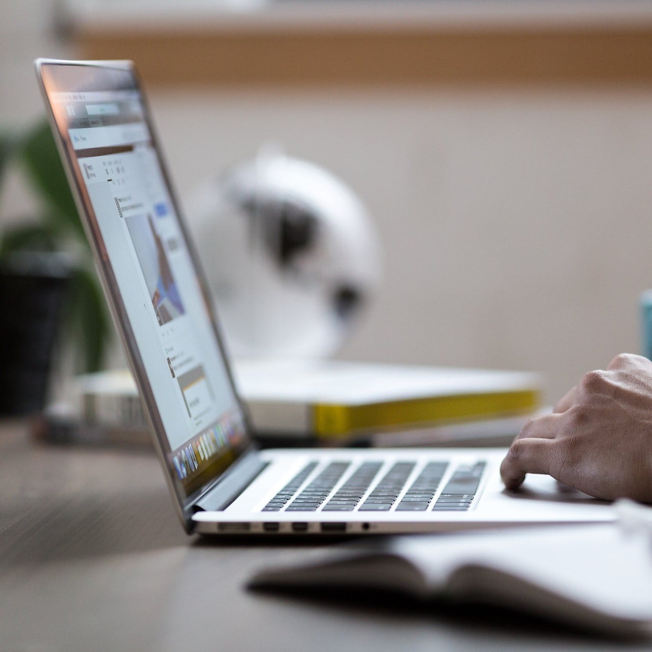 Man on laptop