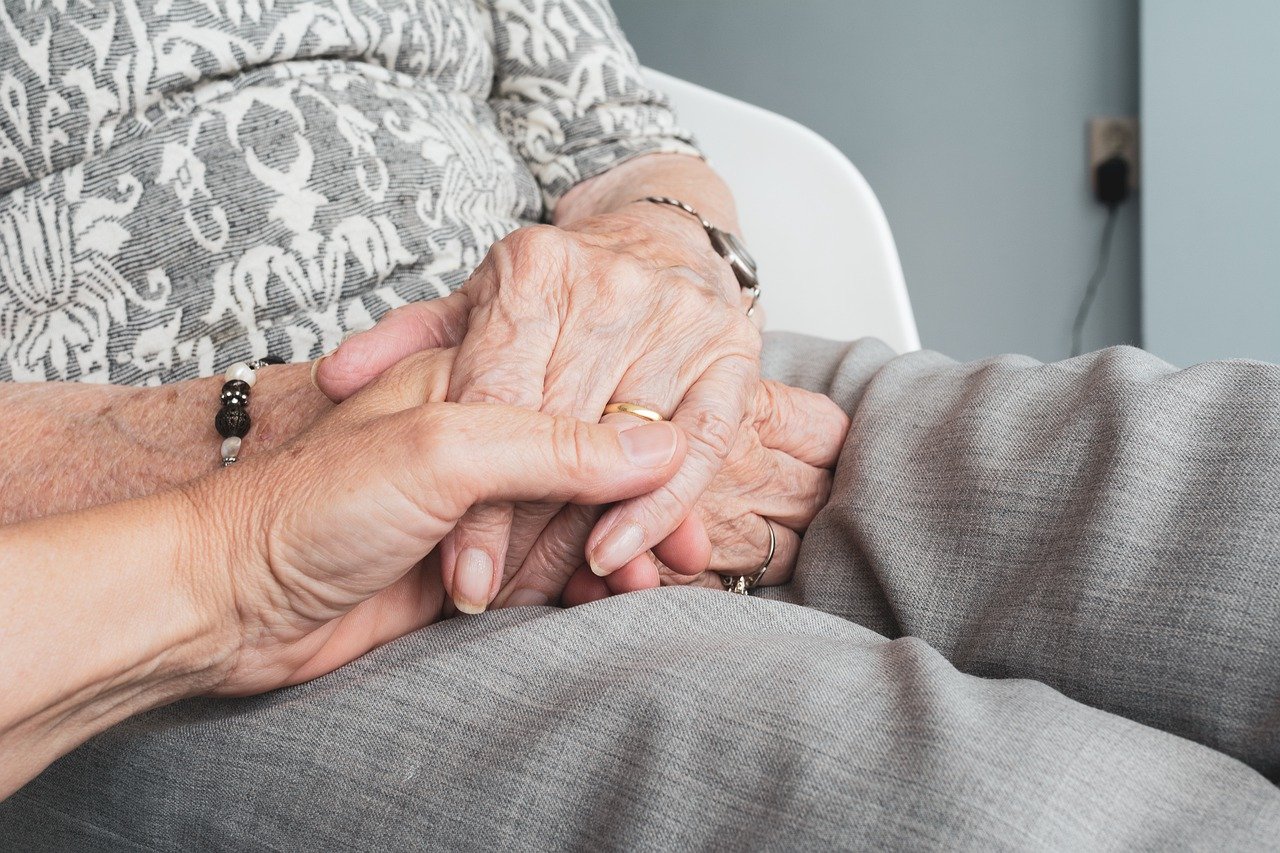 old age couple