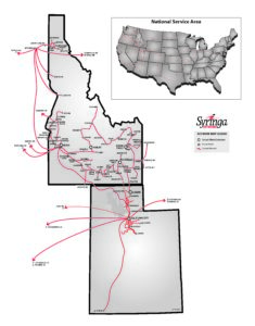 syringa network map