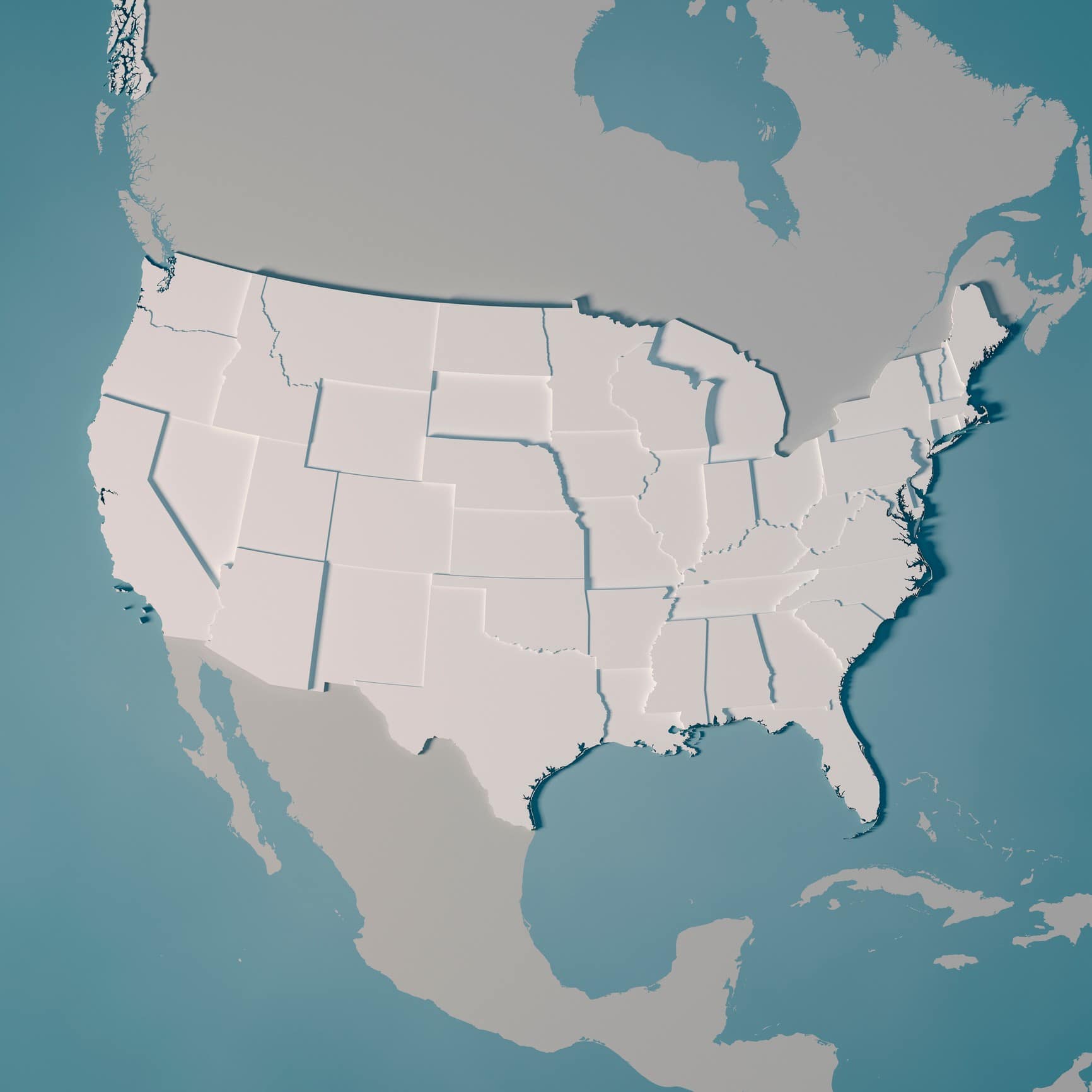 us state map